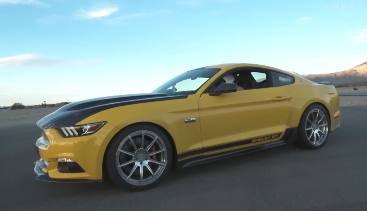 Alex Lloyd gets seat time in the 627 HP Shelby GT