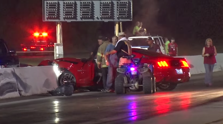 2015 Ford Mustang GT Hard Crash