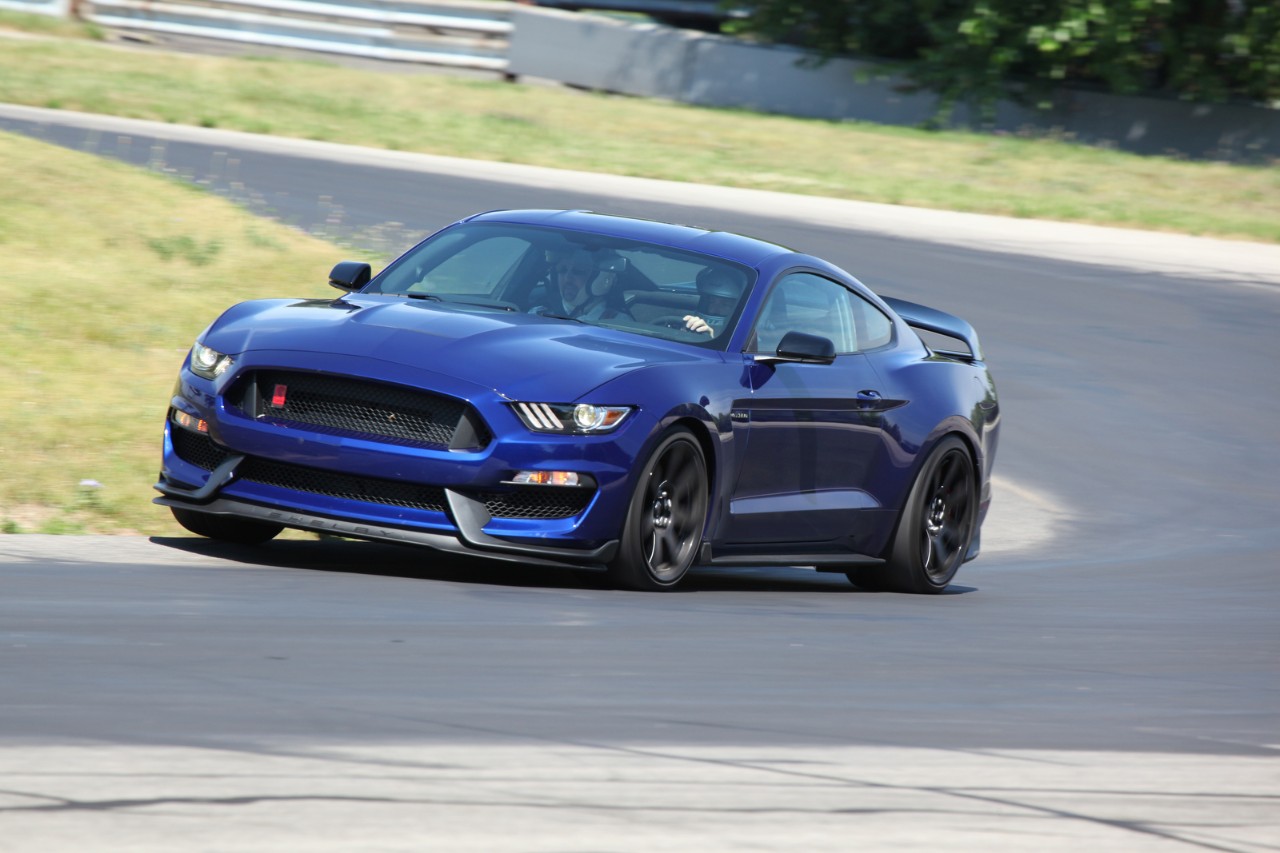 Shelby Mustang GT350R unwinds at Grattan Raceway