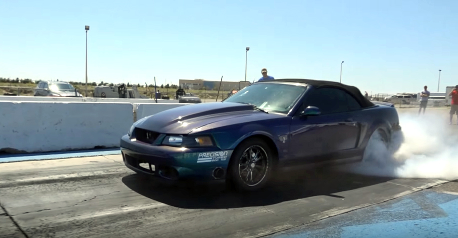 Car-ma Chameleon: twin-turbo Cobra convertible rips at the track