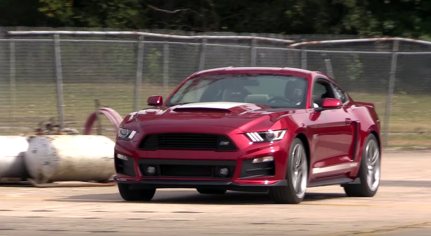 Roush Mustangs hit the strip