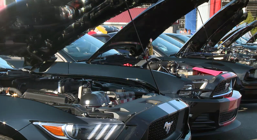 Monster Mustangs wage war on the dyno