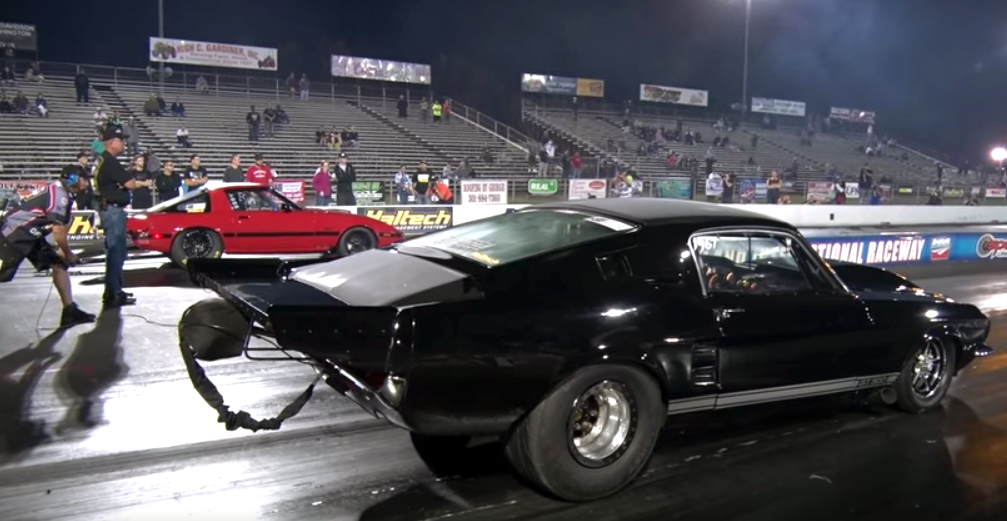 Twin-turbo Eleanor Mustang is gone in six seconds