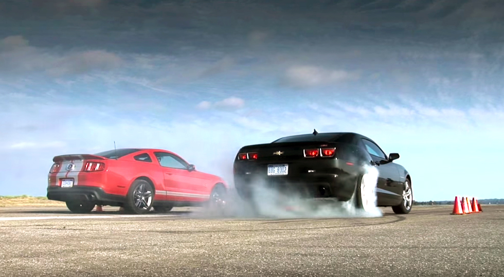 Flashback: Shelby GT500 picks on Camaro SS