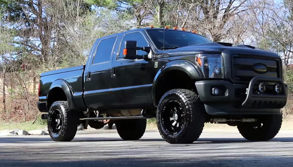 Black Ops Ford F-350 is ready for any mission