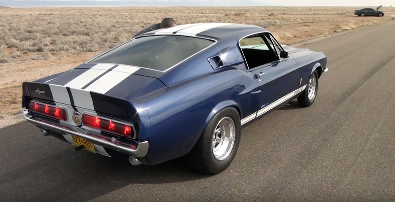 Shelby GT500 fastback takes on LS-powered Fox