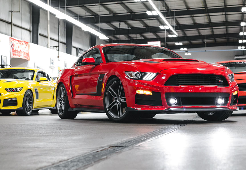 Go behind the scenes at Roush Performance Vehicles