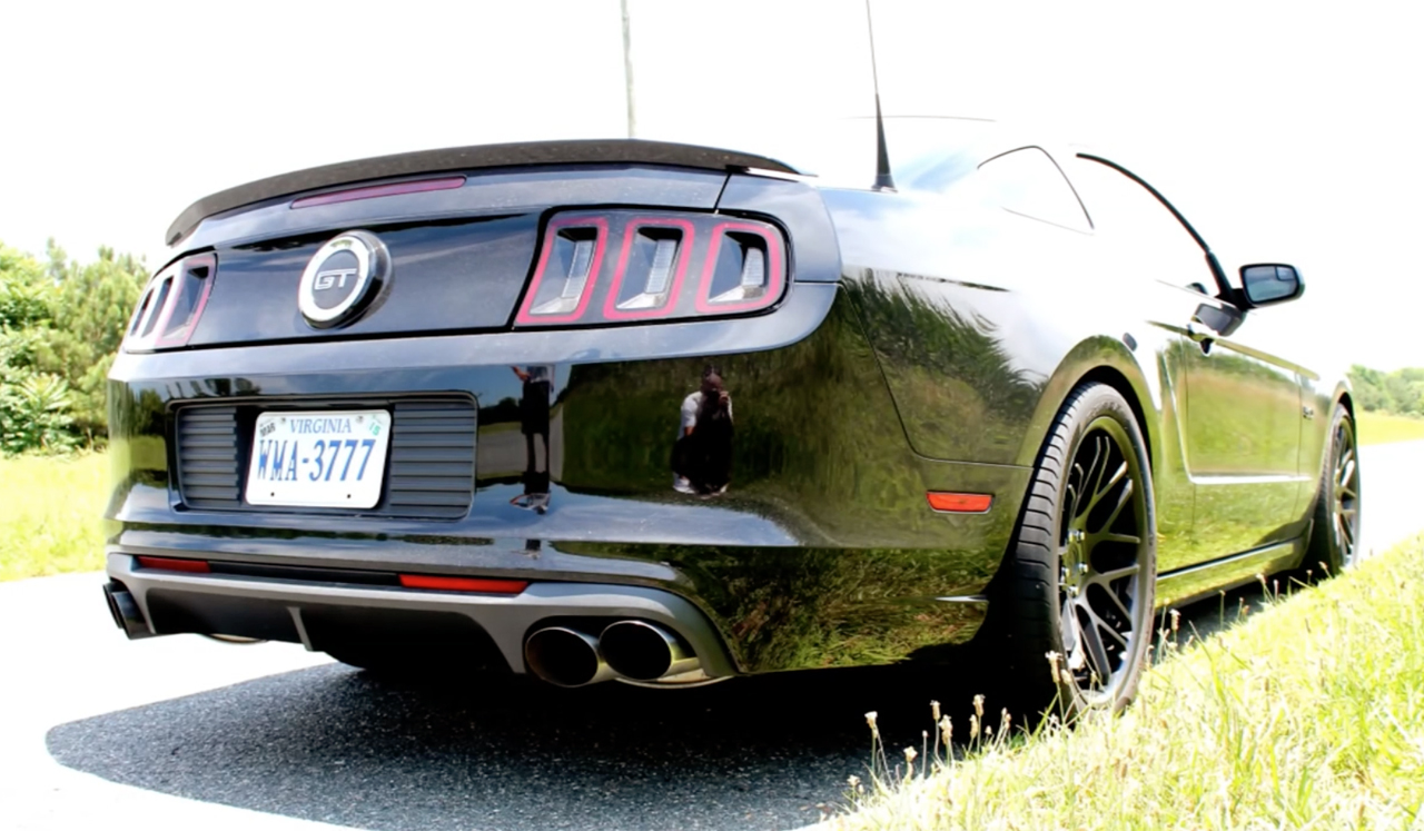 BAMA-Tuned Mustang lays waste to cornfields