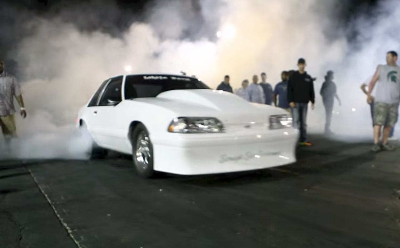 Fox-Body Mustang army hits the grudge races