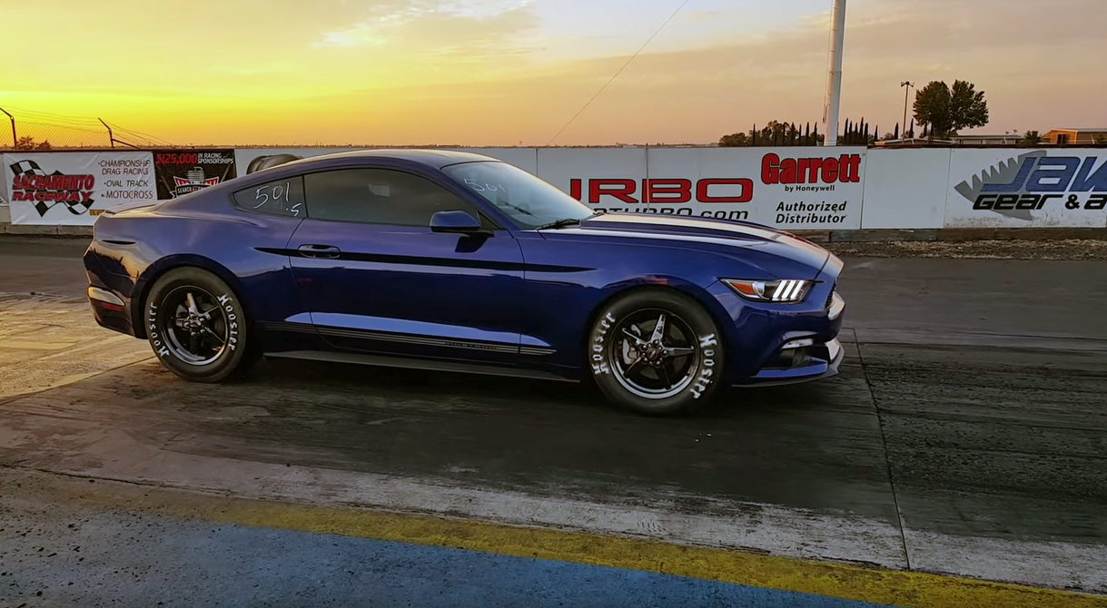 Bet you didn’t think an EcoBoost Mustang could go this fast