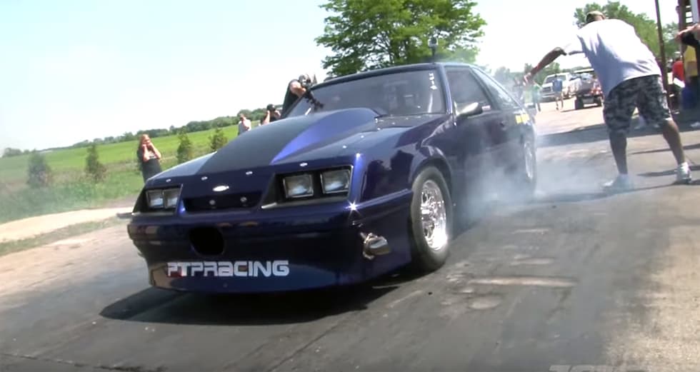 Incredible Mustang Wreck Captured on GoPro