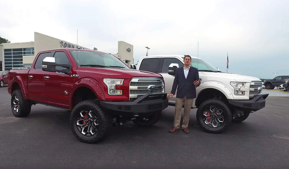 Ford F150 Platinum “Black Widow” editions are dressed to impress