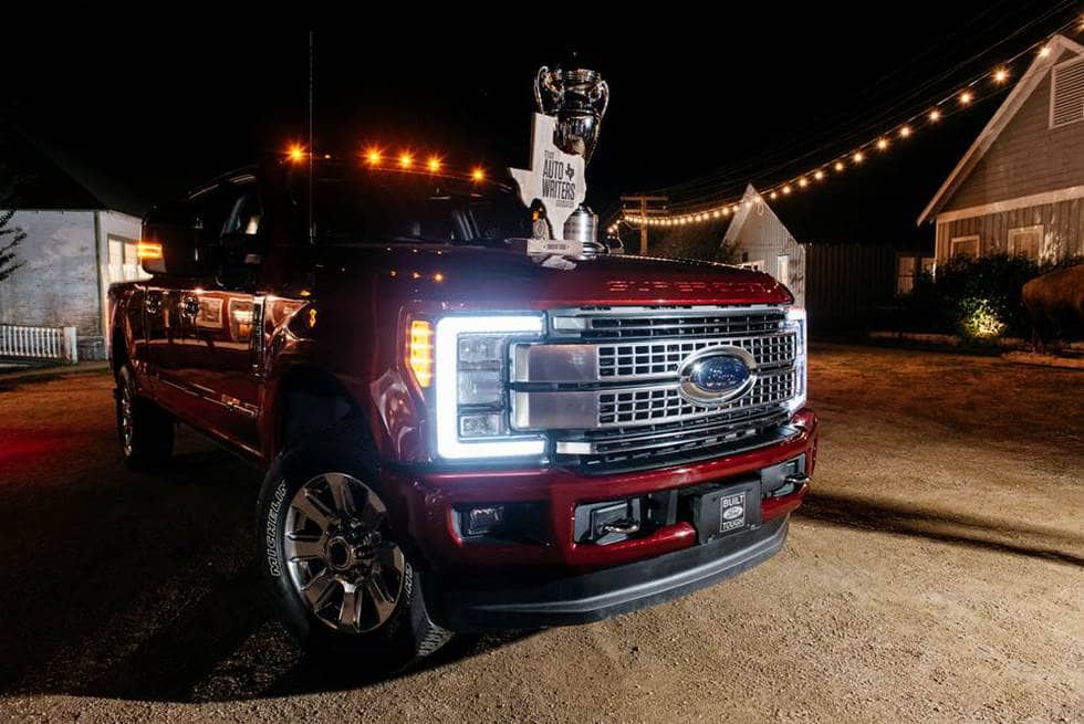 2017 Ford F-Series Super Duty named “Truck of Texas”