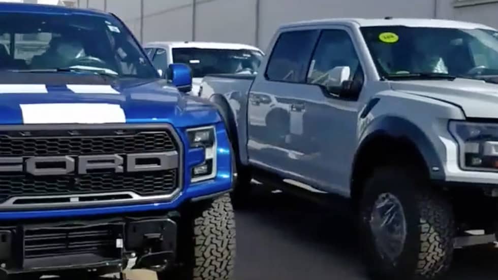 Feast your eyes on hundreds of new Ford Raptors