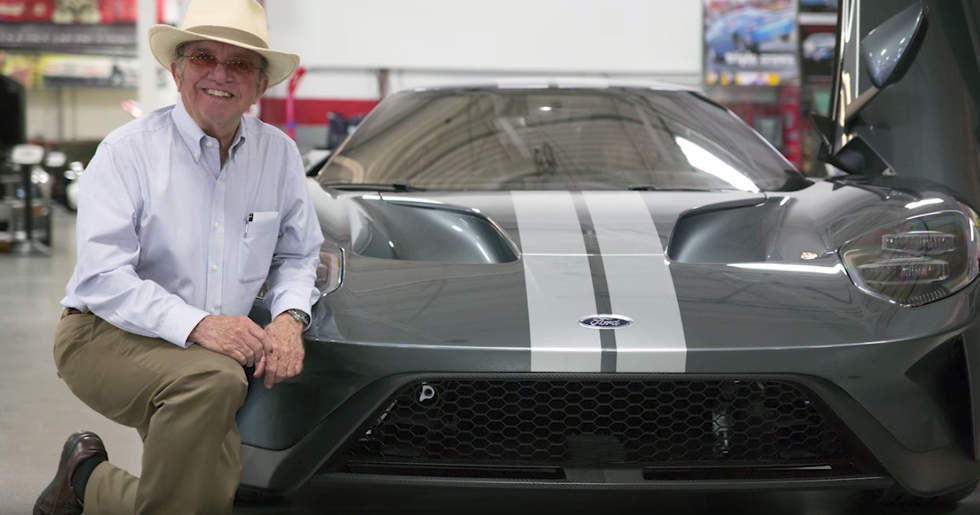 Watch Jack Roush Take Delivery of his 2017 Ford GT